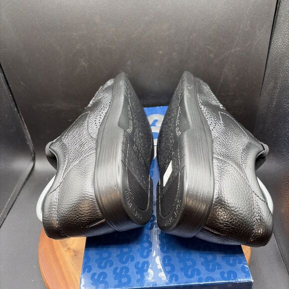 SAS Bout Time Black Leather Mens Size 11.5 S Moc Toe Comfort Loafers Shoes main image 10